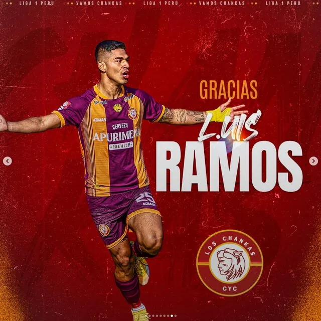 Salida del goleador Luis Ramos Salida del goleador Luis Ramos