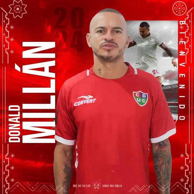 Donald Millán jugará en Unión Comercio durante el 2024