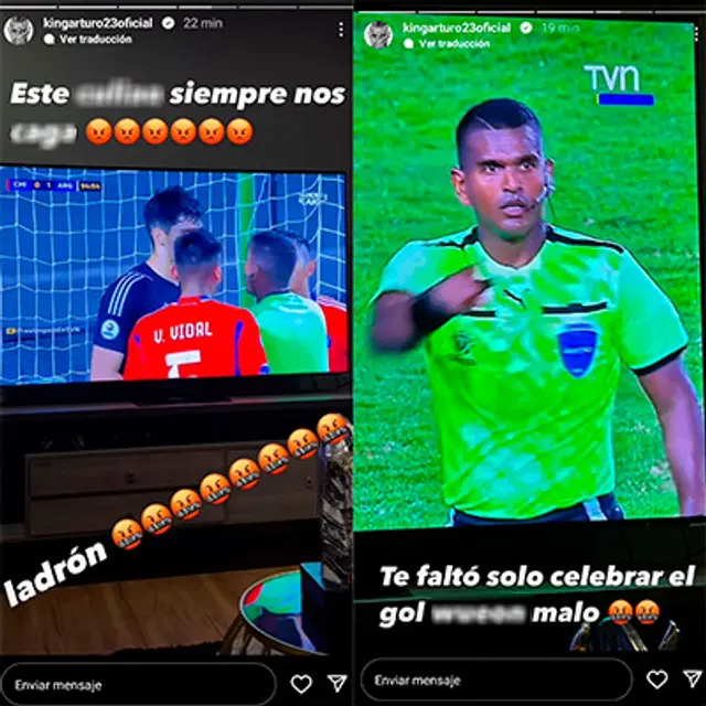 Arturo Vidal 'explotó' en redes sociales