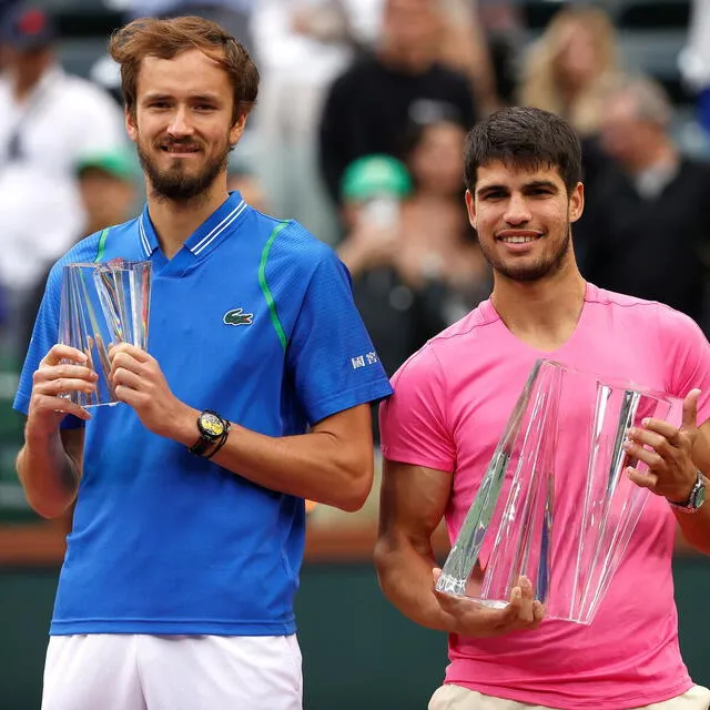Alcaraz vs Medvédev EN VIVO final Indian Wells ATP Masters 1000
