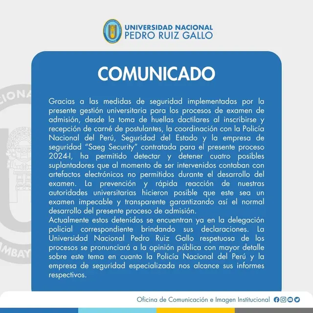 resultados unprg