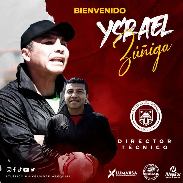 El popular 'Cachete' dirigirá en Arequipa por Copa Perú (Foto: AUA)