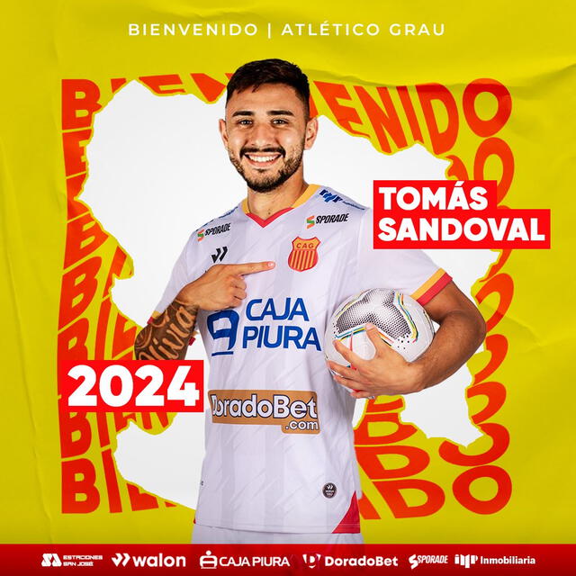 Tomás Sandoval, Atlético Grau Tomás Sandoval, Atlético Grau