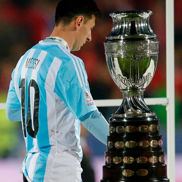 La segunda final perdida de Messi en Copa América. / Foto: EFE.   