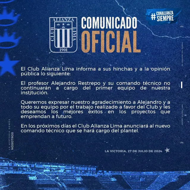 Comunicado AL   