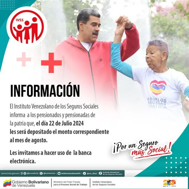 El Bono de Guerra, junto con el Bono Especial, es uno de los subsidios más solicitados al Gobierno. Imagen: Instituto Venezolano de los Seguros Sociales.   