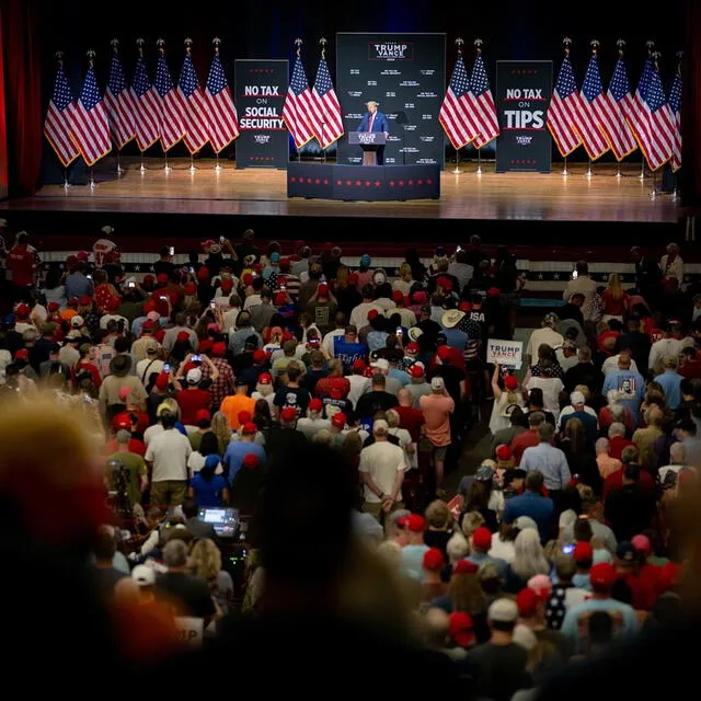 Donald Trump, Kamala Harris
