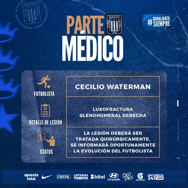 Cecilio Waterman, Alianza Lima