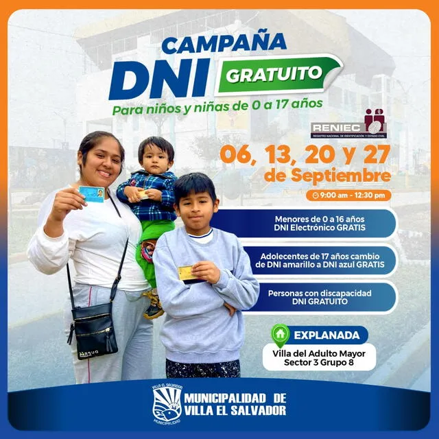 Reniec en línea | DNI electrónico gratis