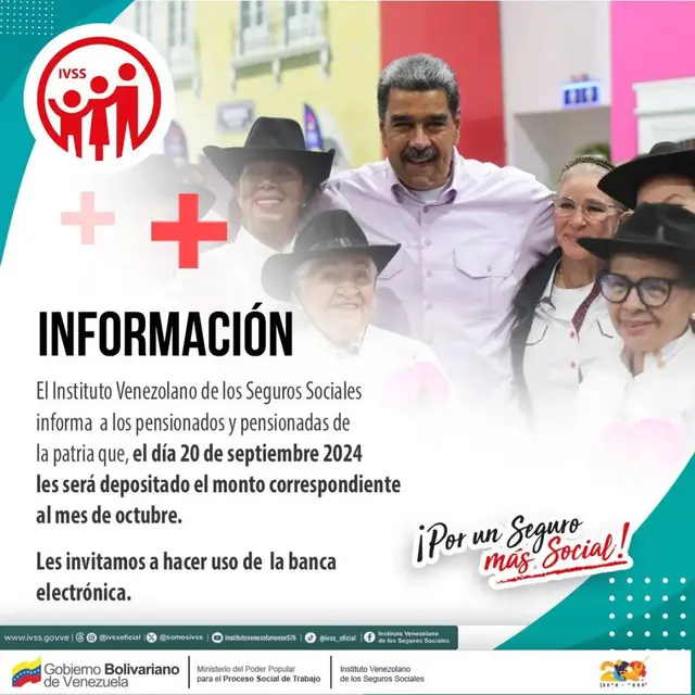 Pensión IVSS 2024