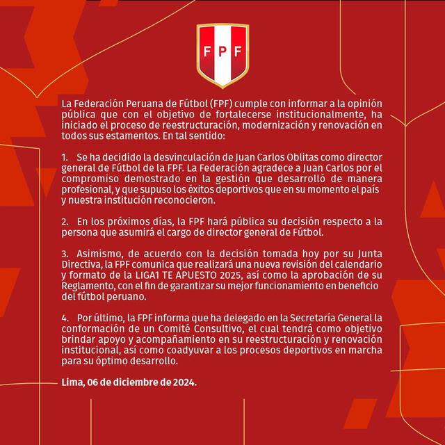 Juan Carlos Oblitas, Selección Peruana
