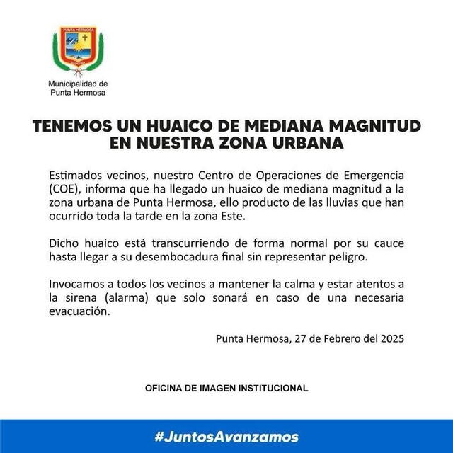 huiaco en punta hermosa