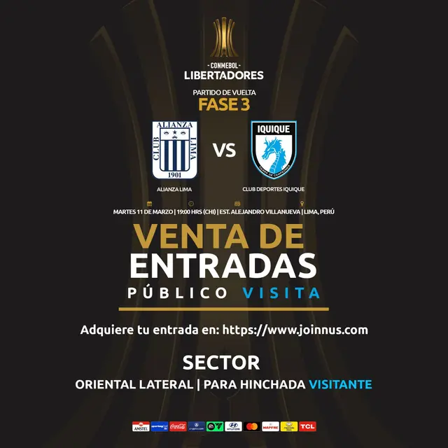 Alianza Lima vs Deportes Iquique