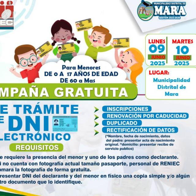 DNI gratis