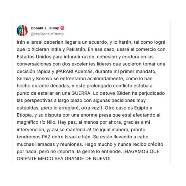 Donald Trump Israel Irán