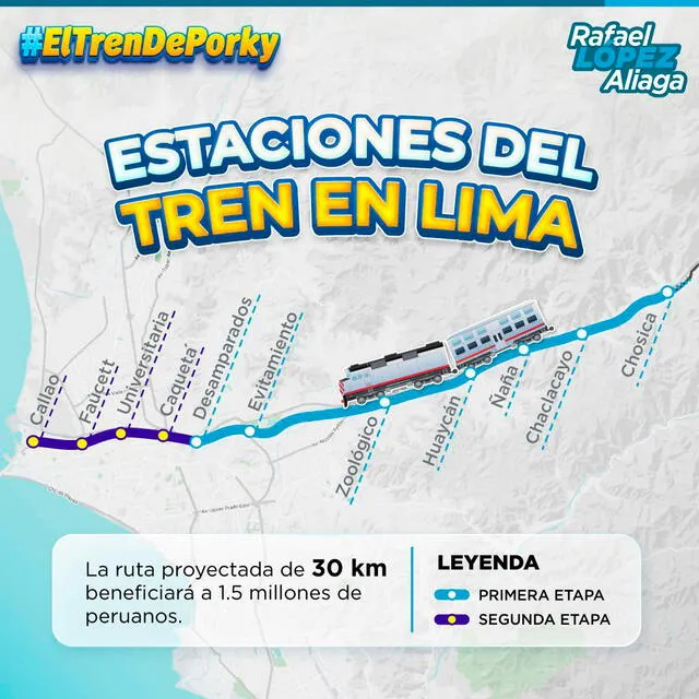 tren en Lima