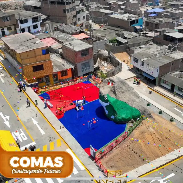 Municipalidad de Comas inauguró importante obra.   