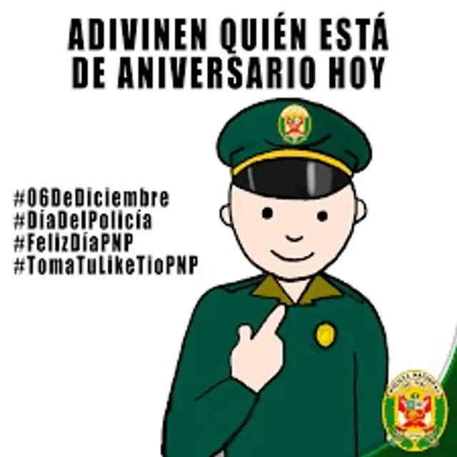 Feliz día del policía Feliz día del policía
