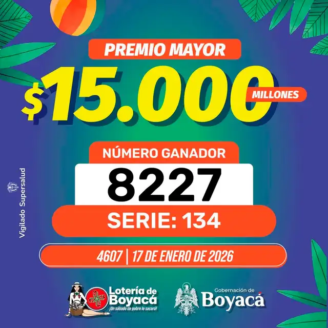  Lotería de Boyacá