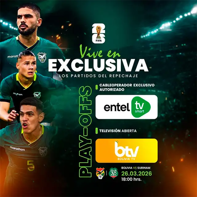 Selección Bolivia, Bolivia vs Surinam donde ver