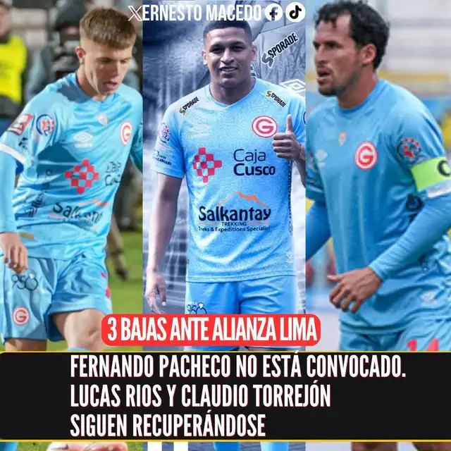 Deportivo Garcilaso, Alianza Lima Deportivo Garcilaso, Alianza Lima