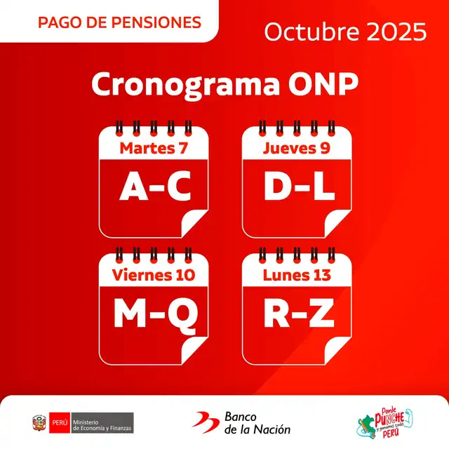 Cronograma ONP