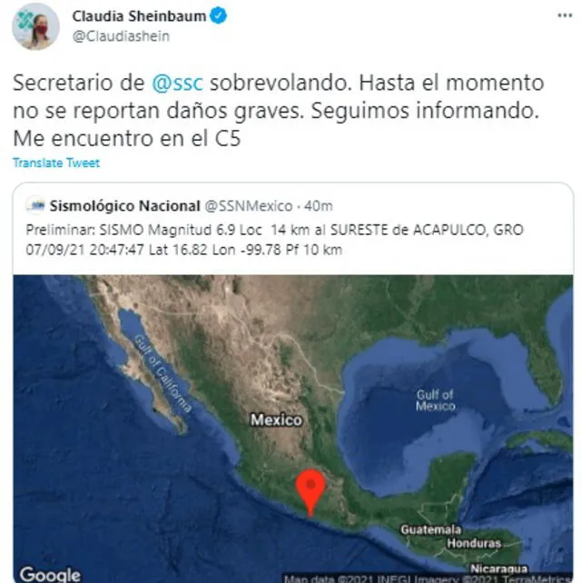 Sismo en México Sismo en México