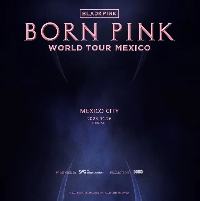 BLACKPINK Tour Born Pink México 2023