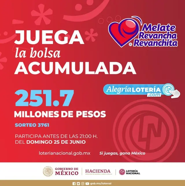 melate, revancha y revanchita