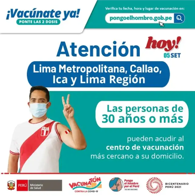 vacunación 30 años