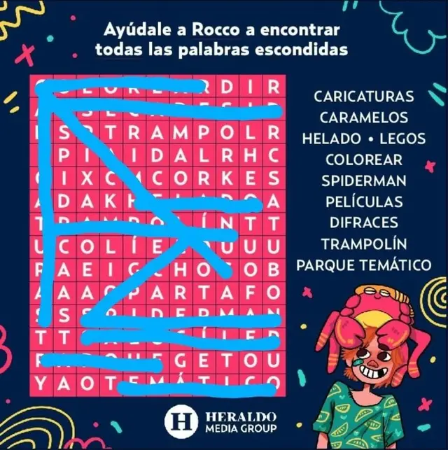 palabras tiempo acertijos visuales 