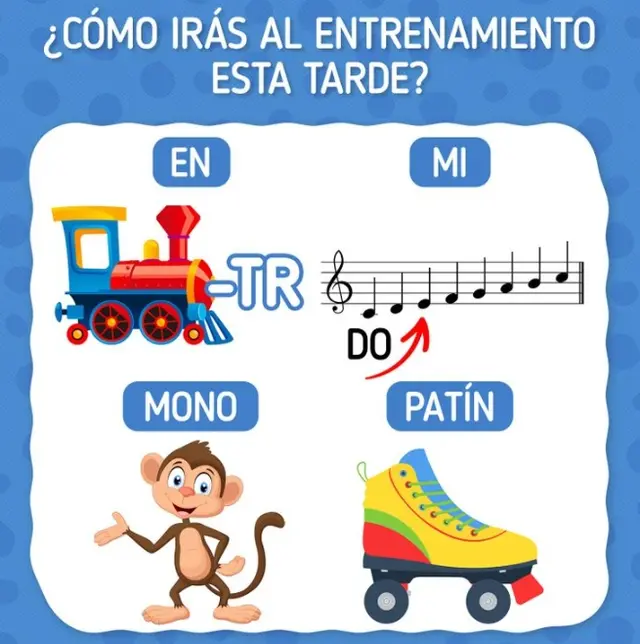 Acertijo visual, solución