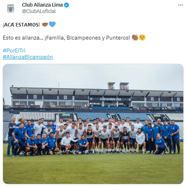 Alianza Lima dejó postal y se evidenció curiosa cábala de Pablo Lavandeira.