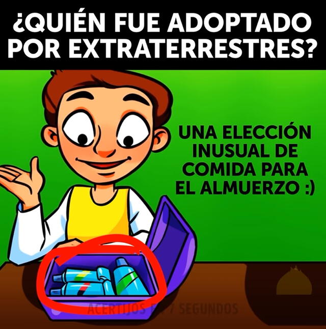 Acertijo visual, solución