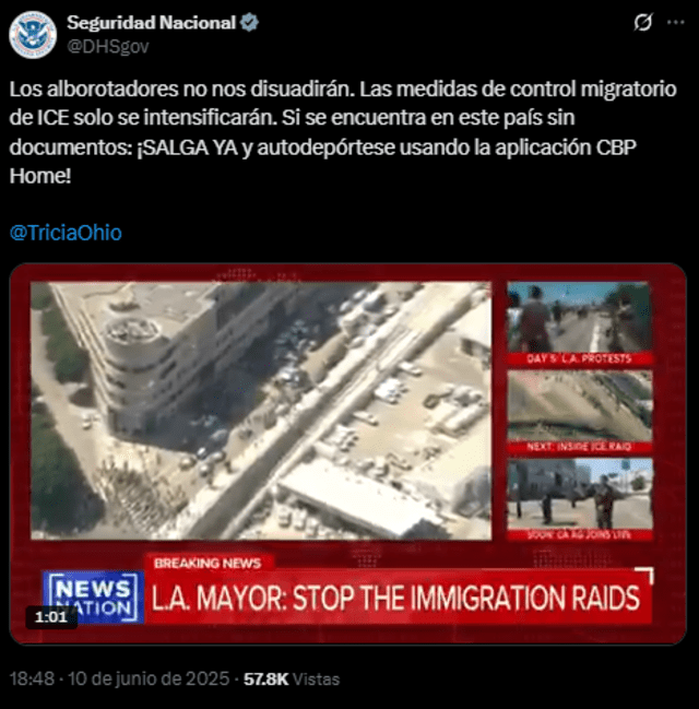 DHS inmigrantes