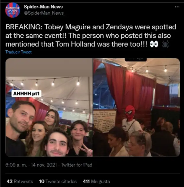 Tobey Maguire, Zendaya, Tom Holland, spider man no way home