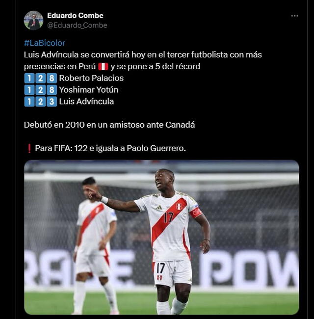 Luis Advíncula.