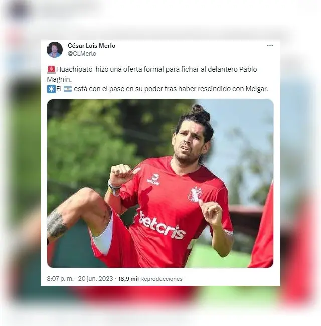 Pablo Magnín recibió oferta de Huachipato FC.