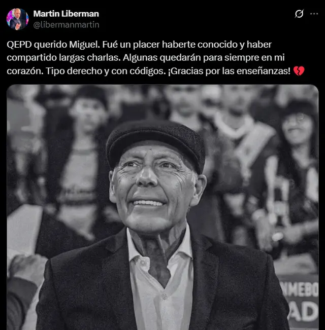 Miguel Ángel Russo, Martin Liberman
