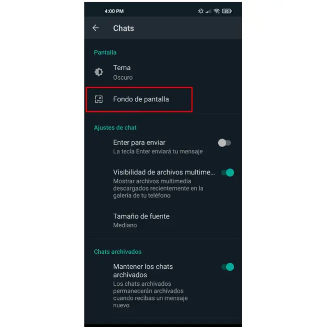 Aprende a cambiar el fondo de pantalla de tus conversaciones en WhatsApp.   