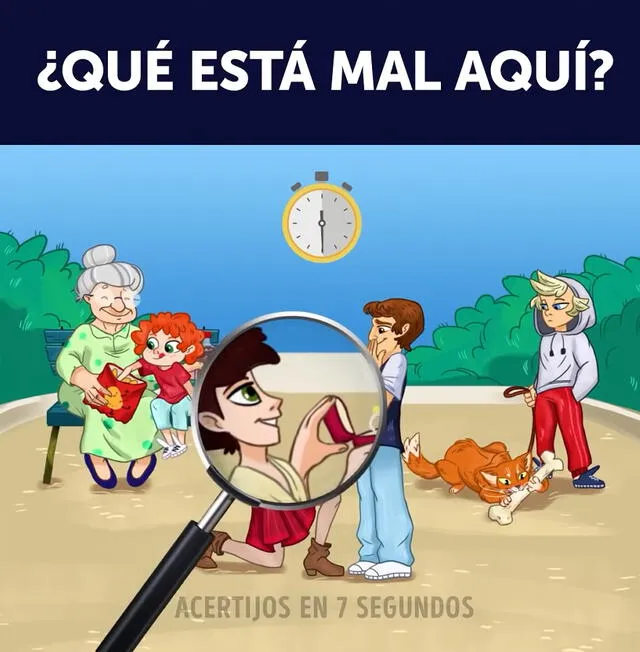 Acertijo visual, solución
