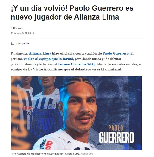 Paolo Guerrero