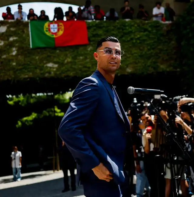 Cristiano Ronaldo declaró en la previa del viaje de Portugal.
