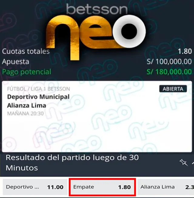  Alianza Lima vs Municipal apuesta deportiva
