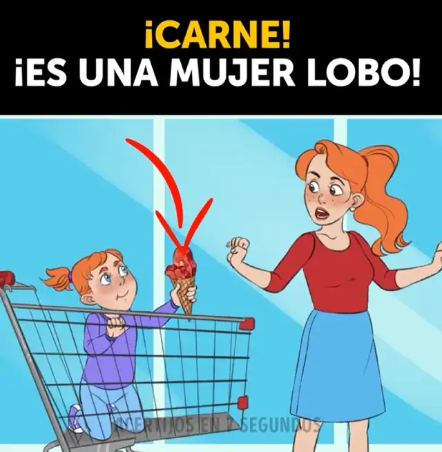 Acertijo visual, solución.