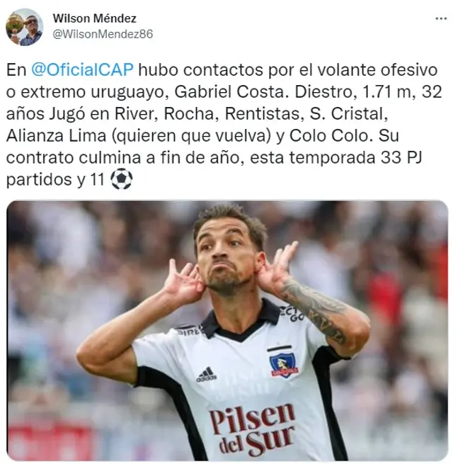 Gabriel Costa Peñarol Gabriel Costa Peñarol