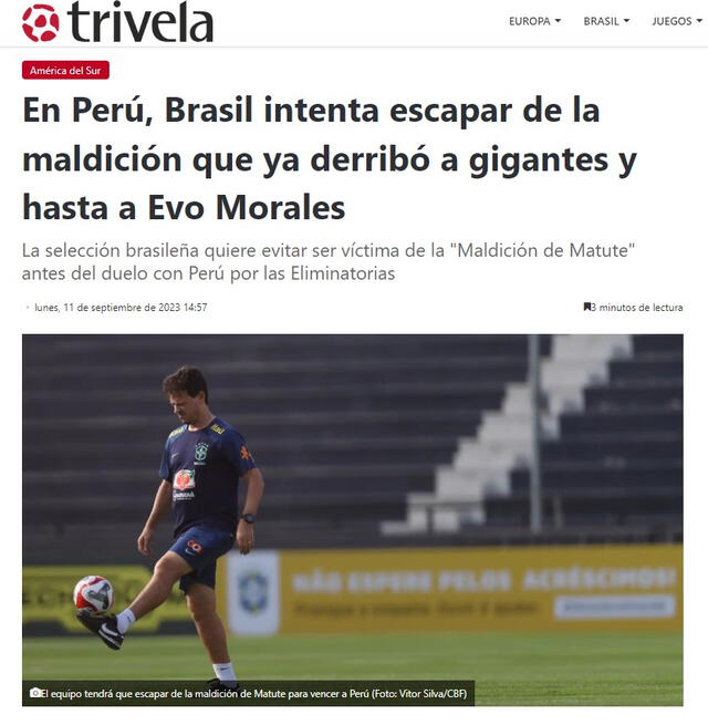 Prensa brasileña sobre Matute