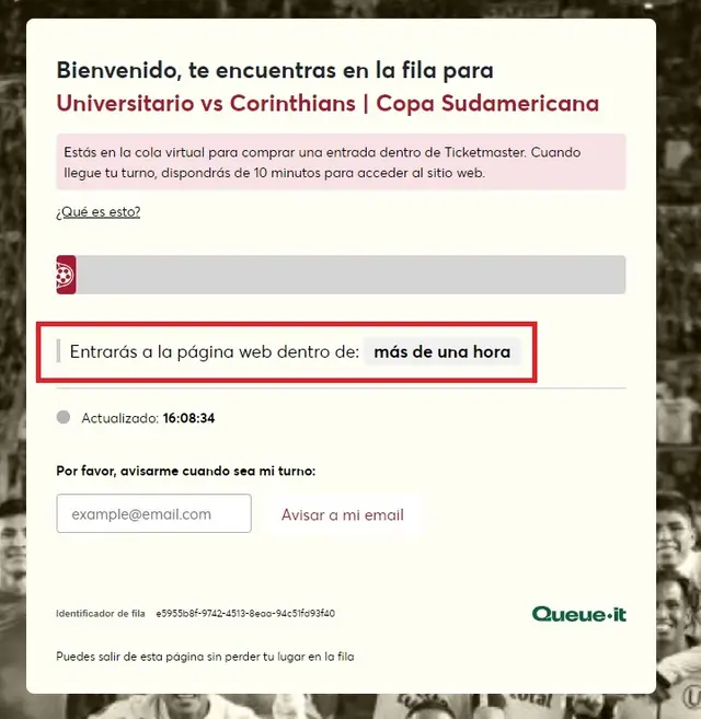 Hinchas de Universitario colapsaron la web en venta de entradas.