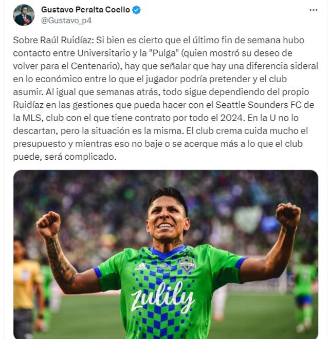 Raúl Ruidíaz Raúl Ruidíaz