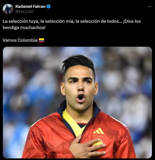 Radamel Falcao Colombia